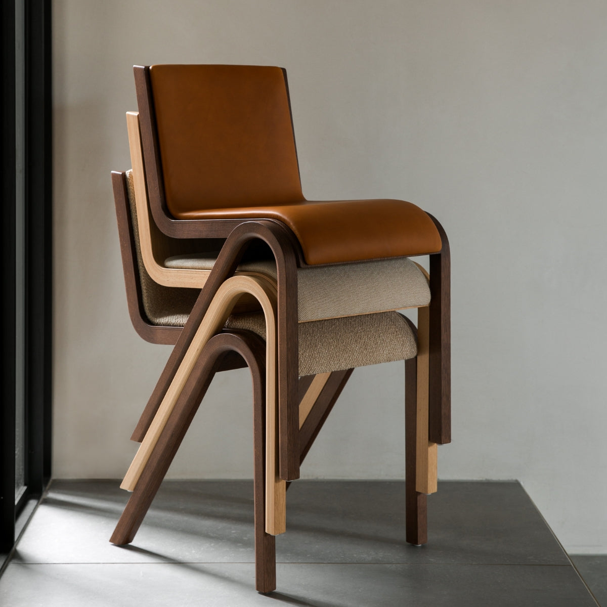 Audo Copenhagen | Ready Dining Chair – Upholstered Front, Oak