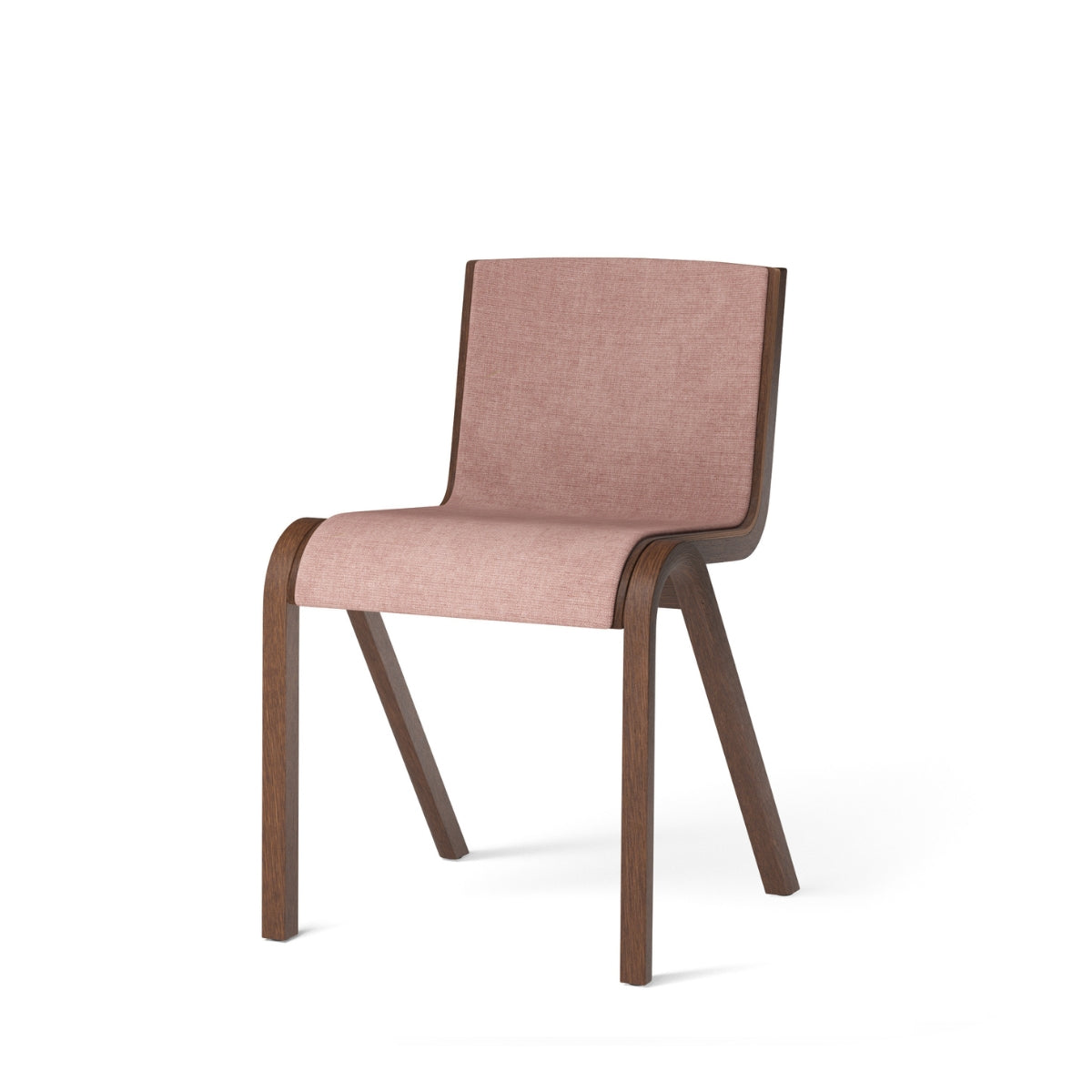 Audo Copenhagen | Ready Dining Chair – Upholstered Front, Red Stained Oak