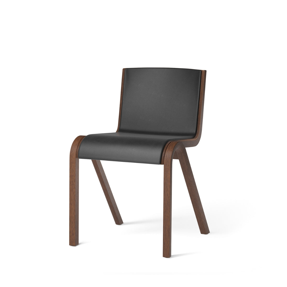 Audo Copenhagen | Ready Dining Chair – Upholstered Front, Red Stained Oak