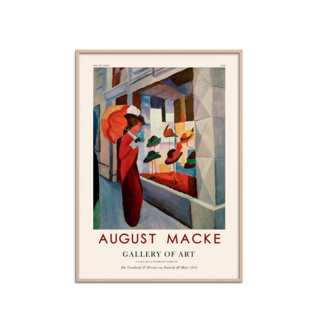 Poster & Frame | August Macke - Bolighuset Werenberg